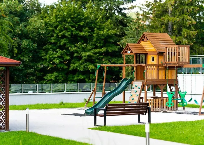 Apartament Stone Hill Wellness Z Basenem Jakuzi Saunami Prywatnym Garażem I Rowerami W Cenie